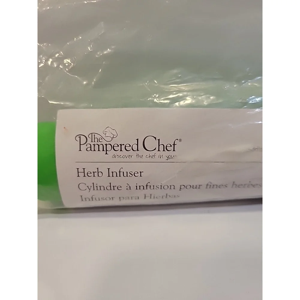 Pampered Chef HERB INFUSER Fruit Juice Tea NIP NEW!